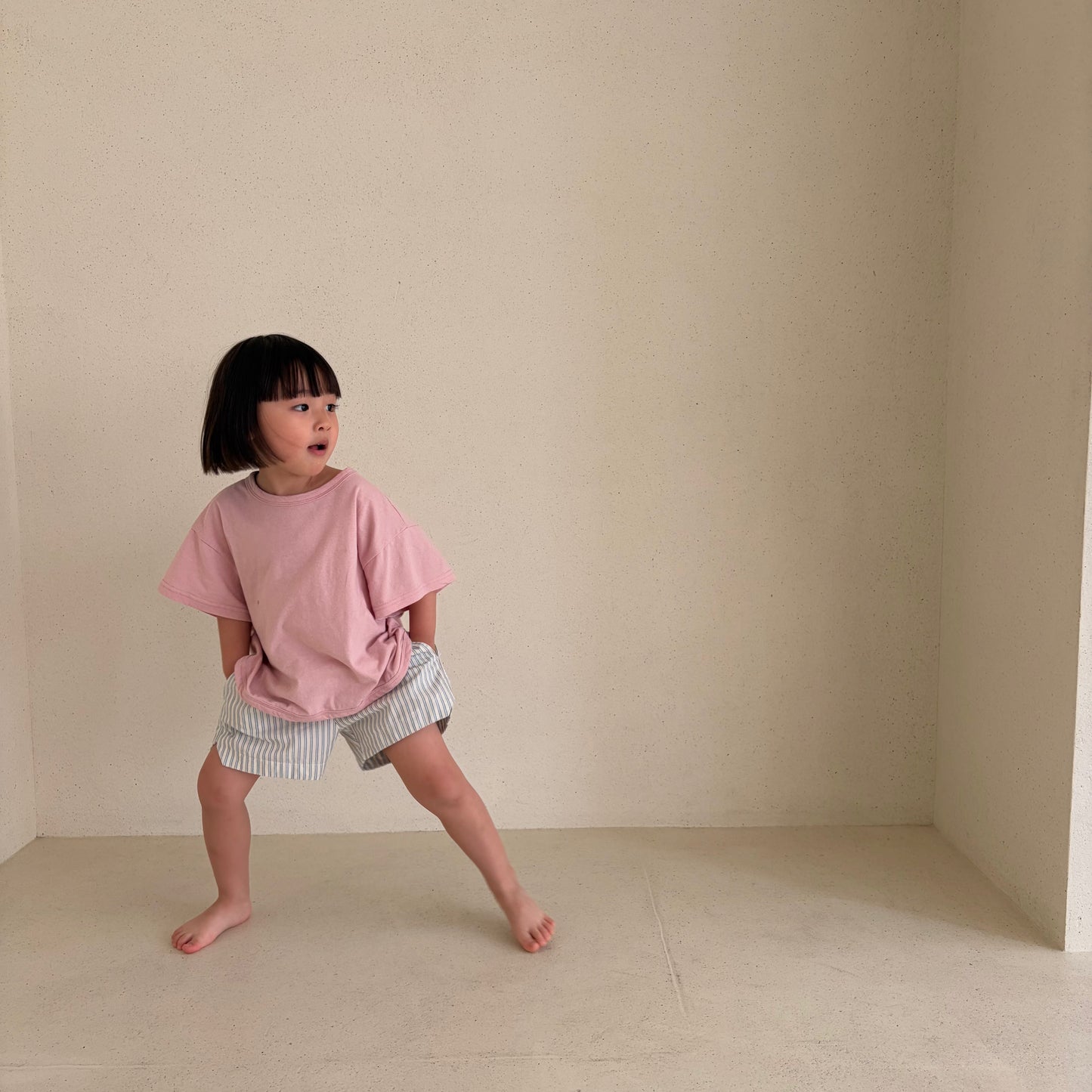 Baby/Toddler Bella SS26 Curved Hem Short Sleeve Top (6m-6y) - 4 Colors - AT NOON STORE