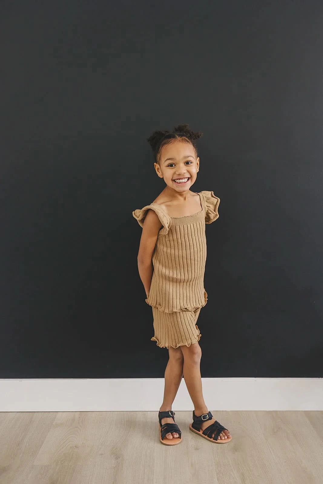 Ribbed Knit Tank Set (3m-4T) - AT NOON STORE