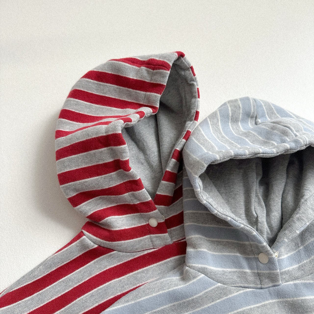 Toddler W25 Stripe Snap-Button Hoodie (2-7y) - 2 Colors