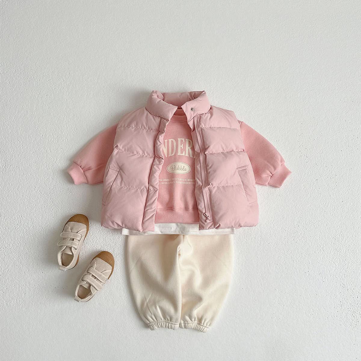 Toddler Warm Puffer Vest (1-7y) - 3 Colors - AT NOON STORE