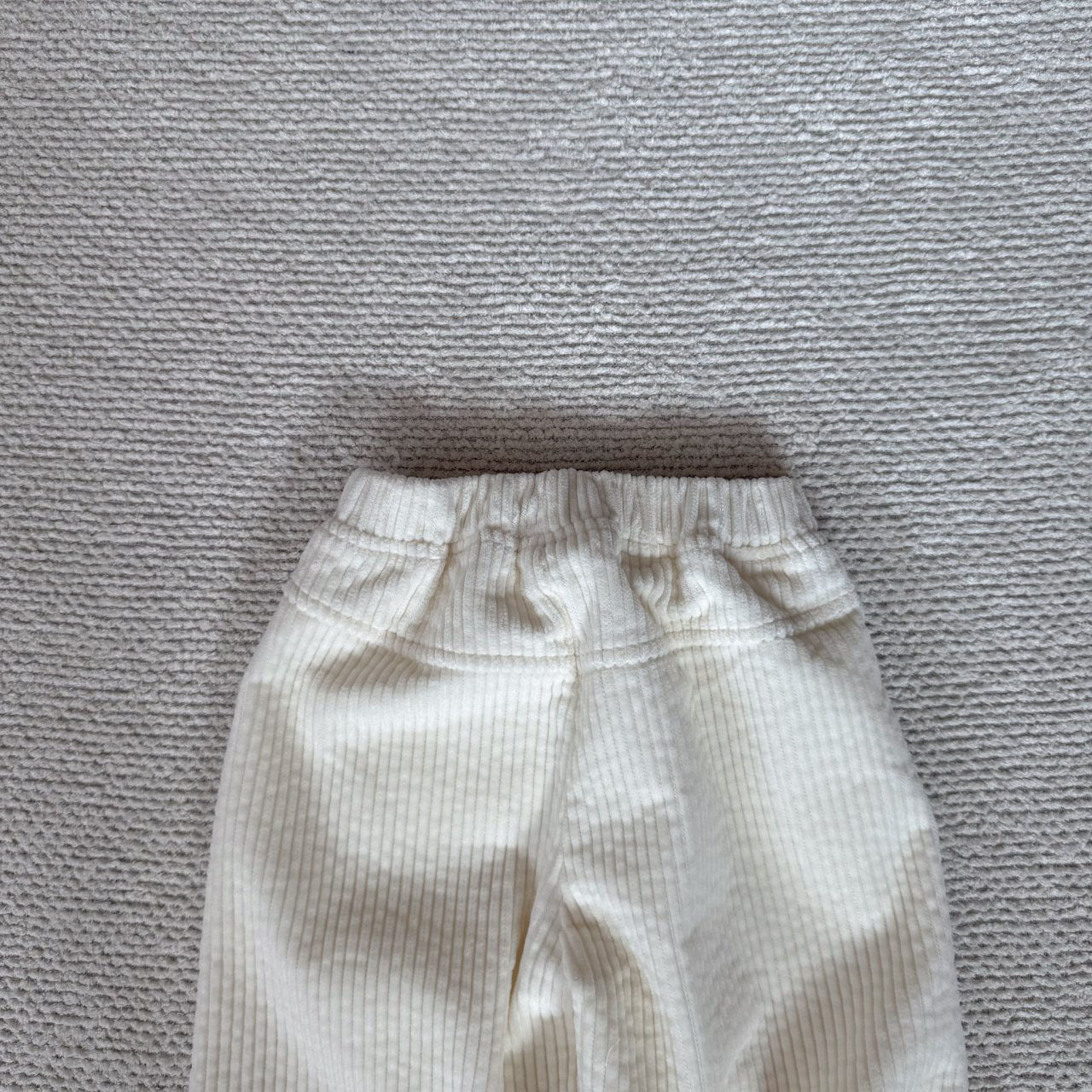 Toddler Bella F25 Corduroy Pocket Wide Pants (1-6y) - Cream - AT NOON STORE