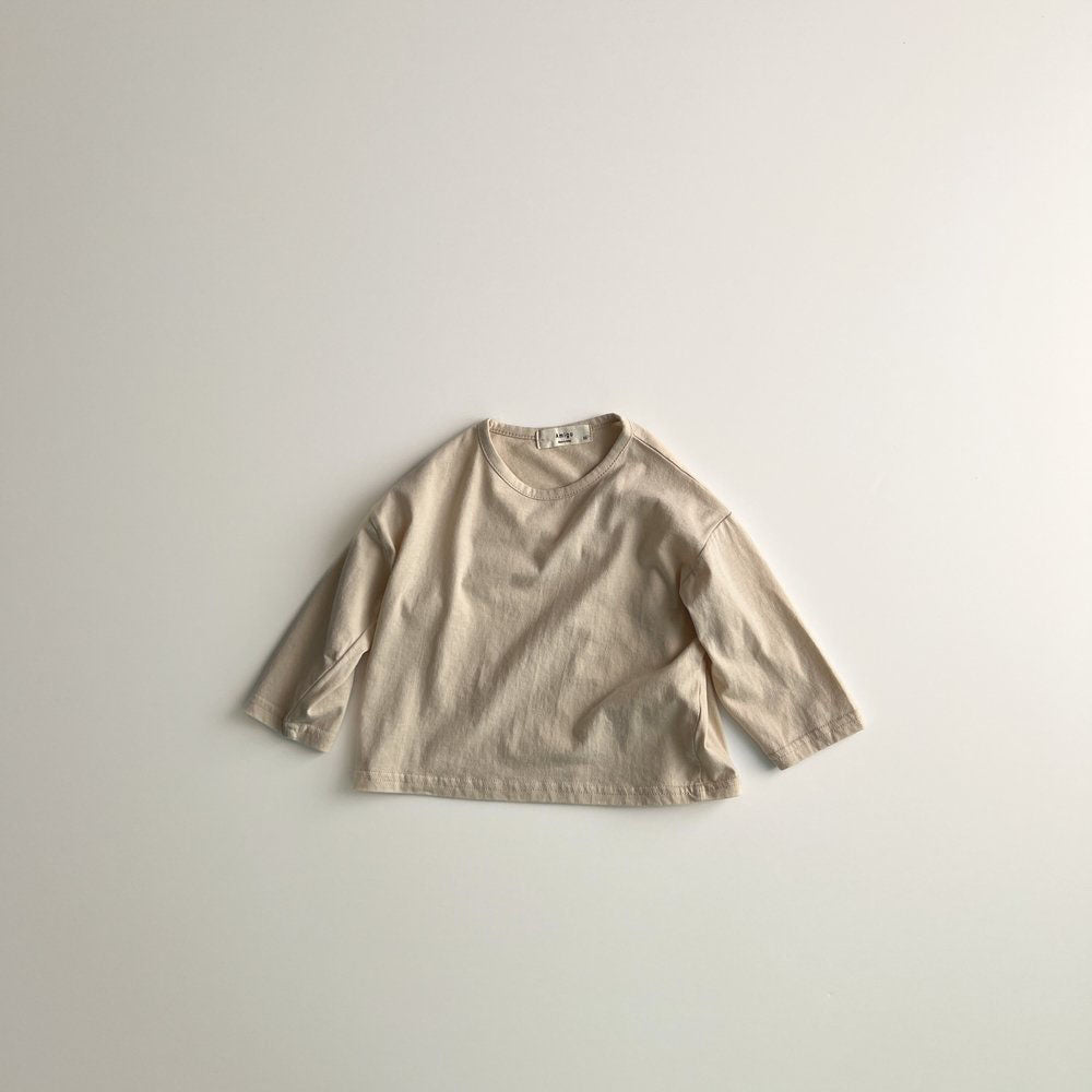 Toddler F25 Long Sleeve Basic Top (1-6y) - 5 Colors - AT NOON STORE