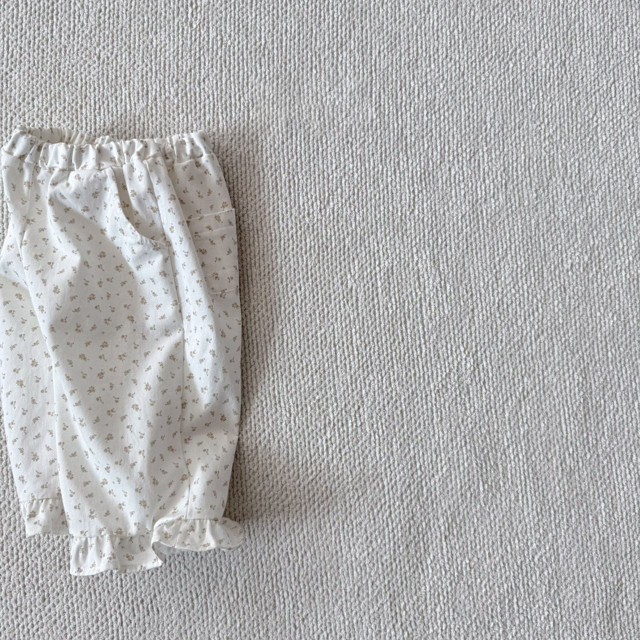 Baby Bella F25 Floral Frill Pants (6m-3y) - Ivory - AT NOON STORE