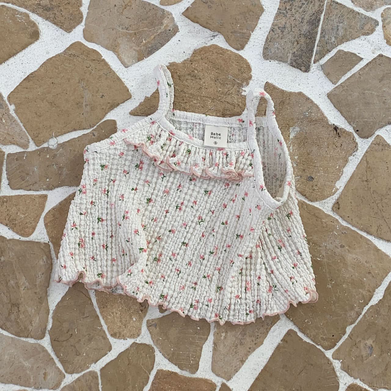 Baby BH Frill Trim Sleeveless Top (3-18m) - 2 Colors - AT NOON STORE