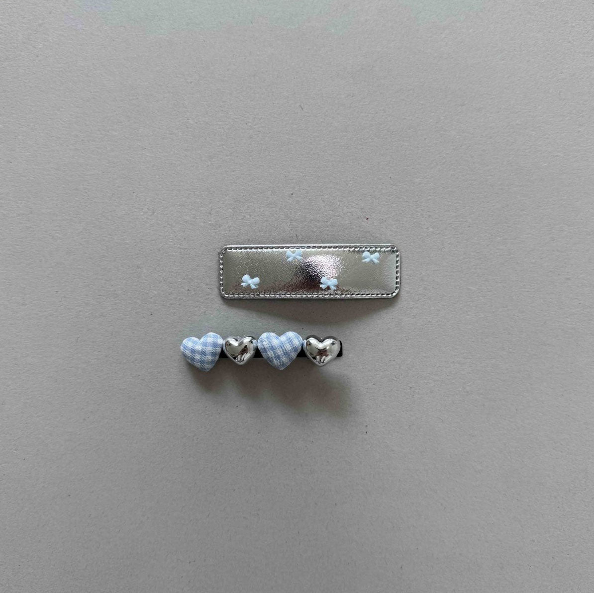Toddler SS25 Heart Hair Clip Set (2PK )- 2 Colors - AT NOON STORE