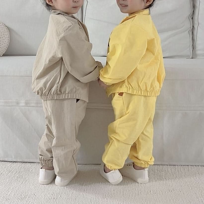 Toddler Mickey Zip-up Jacket, Jogger Pants, and Shorts Set (2-6y) - 3 Colors - AT NOON STORE