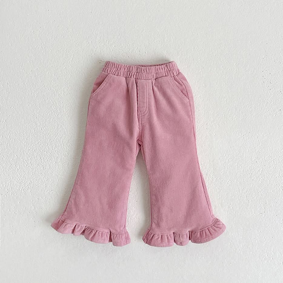 Toddler W24 Corduroy Frill Pants (1-7y) - 2 Colors - AT NOON STORE