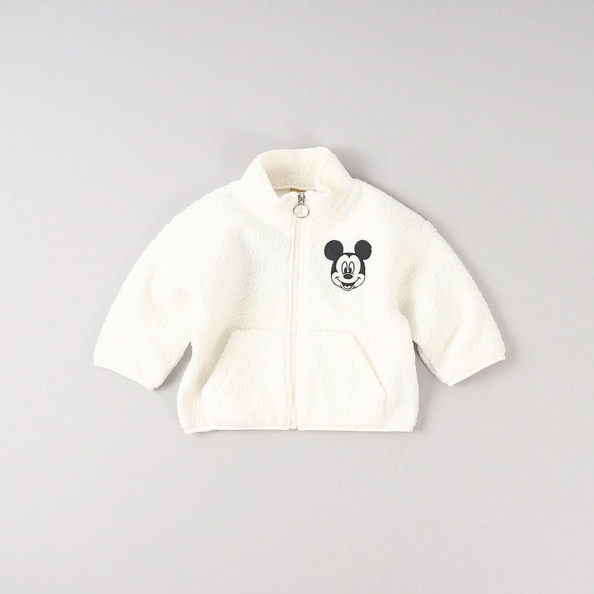 Toddler Disney Mickey Embroidery Fleece Zip-up Jacket (2-8y) - 6 Colors - AT NOON STORE