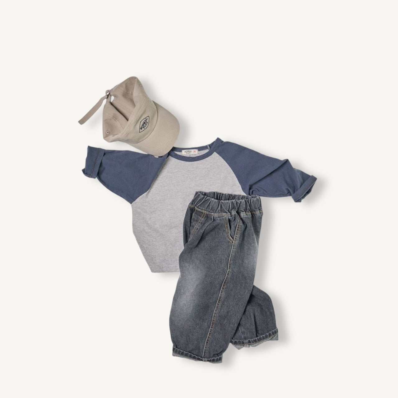 Toddler F25 Pull-on Black Denim Pants (2-8y) - Black Denim - AT NOON STORE