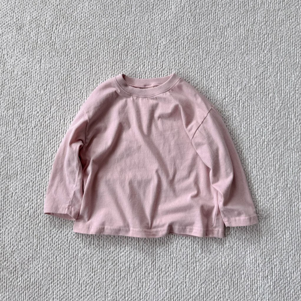 Baby Bella F25 Long Sleeve Loose Fit Top (6m-3y) - 3 Colors - AT NOON STORE