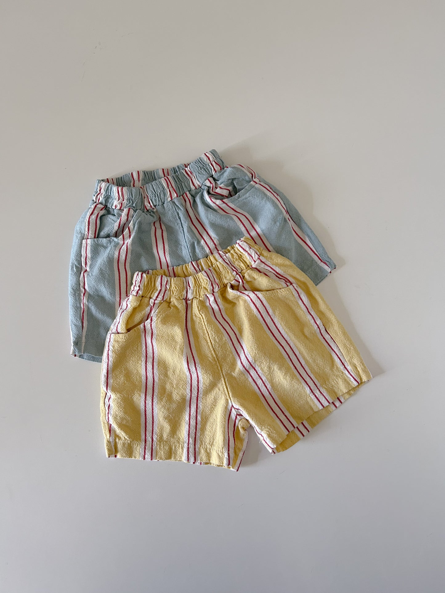Toddler SS25 Stripe Comfy Shorts (1-6y) - 2 Colors