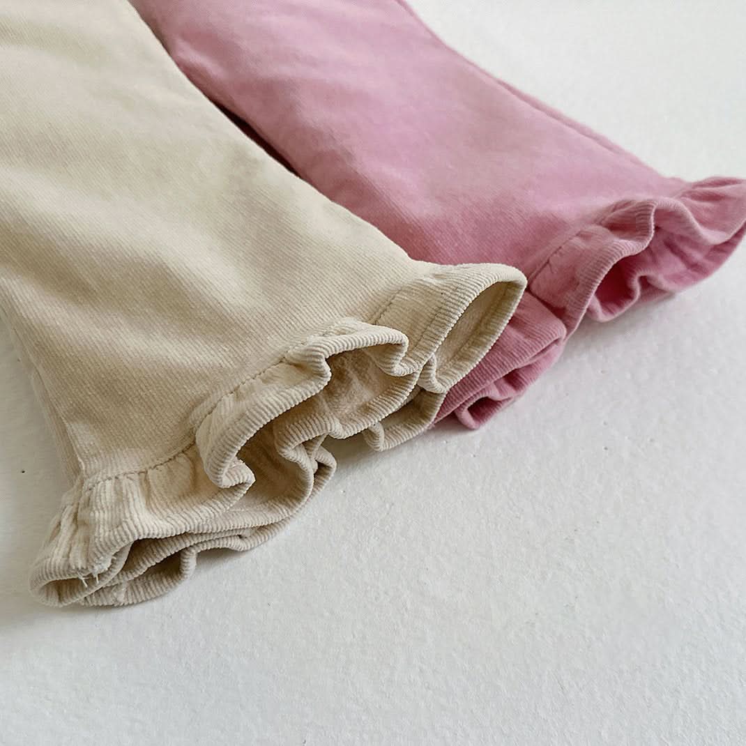 Toddler W24 Corduroy Frill Pants (1-7y) - 2 Colors - AT NOON STORE
