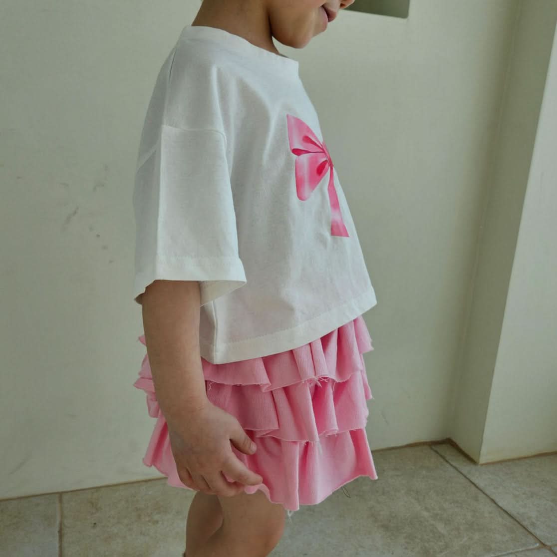 Toddler Ruffle Skirted Shorts (1-7y)- 2 Colors - AT NOON STORE