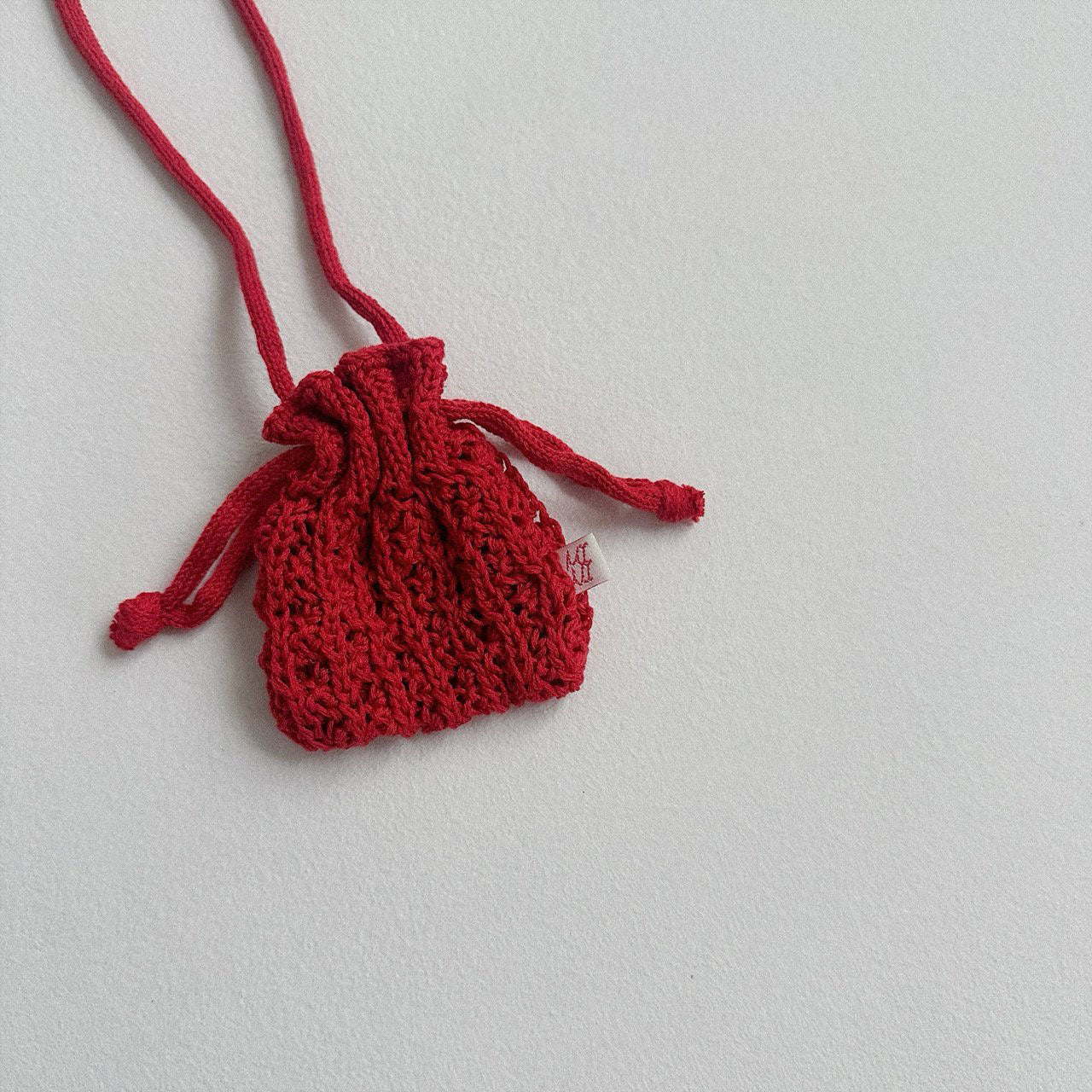Toddler F25 Crochet Mini Crossbody Bag (3-48m) - Red - AT NOON STORE