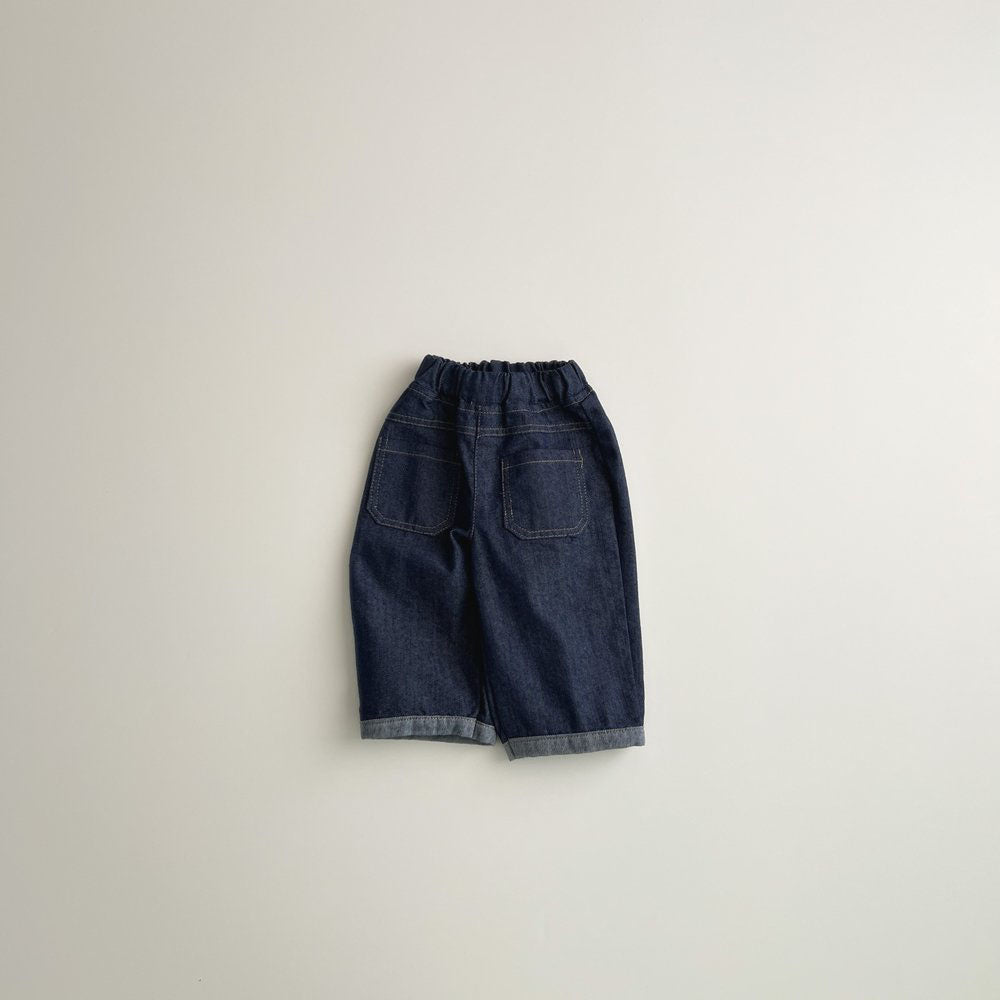 Toddler F25 Front Double Pocket Denim Pants (1-6y) - 2 Colors - AT NOON STORE