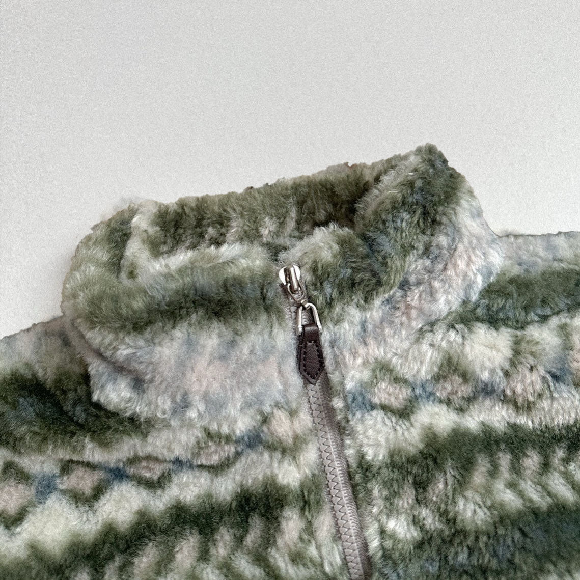 Toddler W25 Nordic Sherpa Zip Up Jacket (10m-4y) - Green - AT NOON STORE