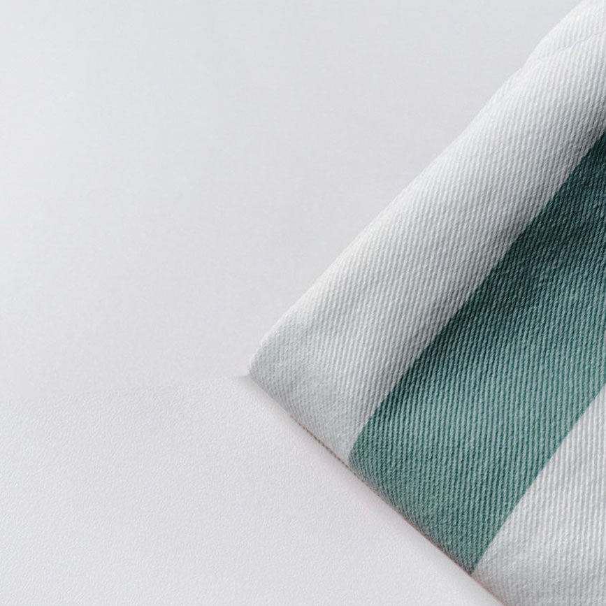 Kids SS25 Striped Shorts (2-7y) - Mint - AT NOON STORE