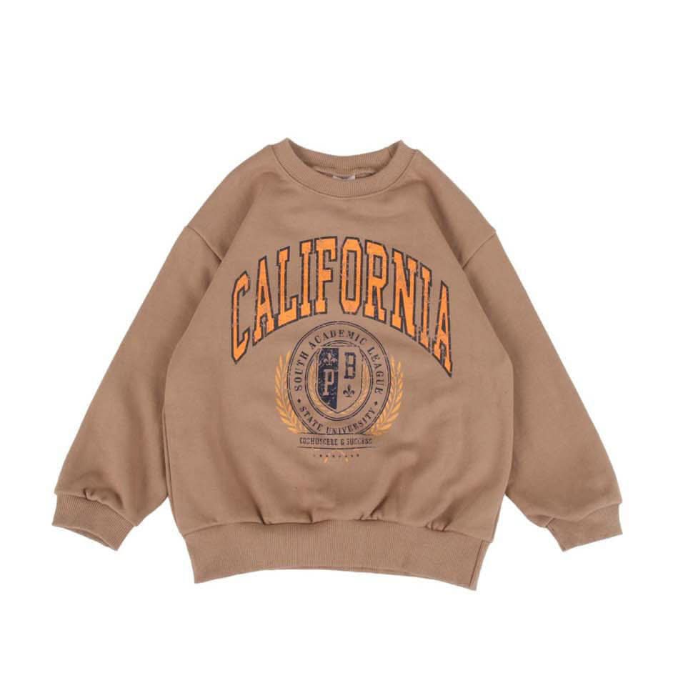 Toddler 'CALIFORNIA' Sweatshirt and Jogger Pants Set (3-8y) - 2 Colors - AT NOON STORE