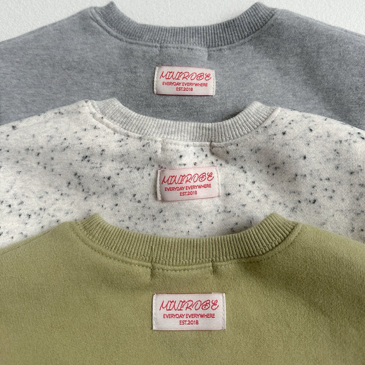 Toddler W25 Triangular Inset Sweatshirt (10m-4y) - 3 Colors - AT NOON STORE