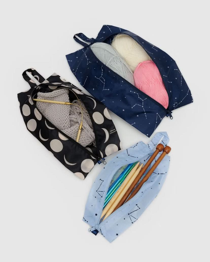 Baggu 3D Zip Set - Night Sky - AT NOON STORE