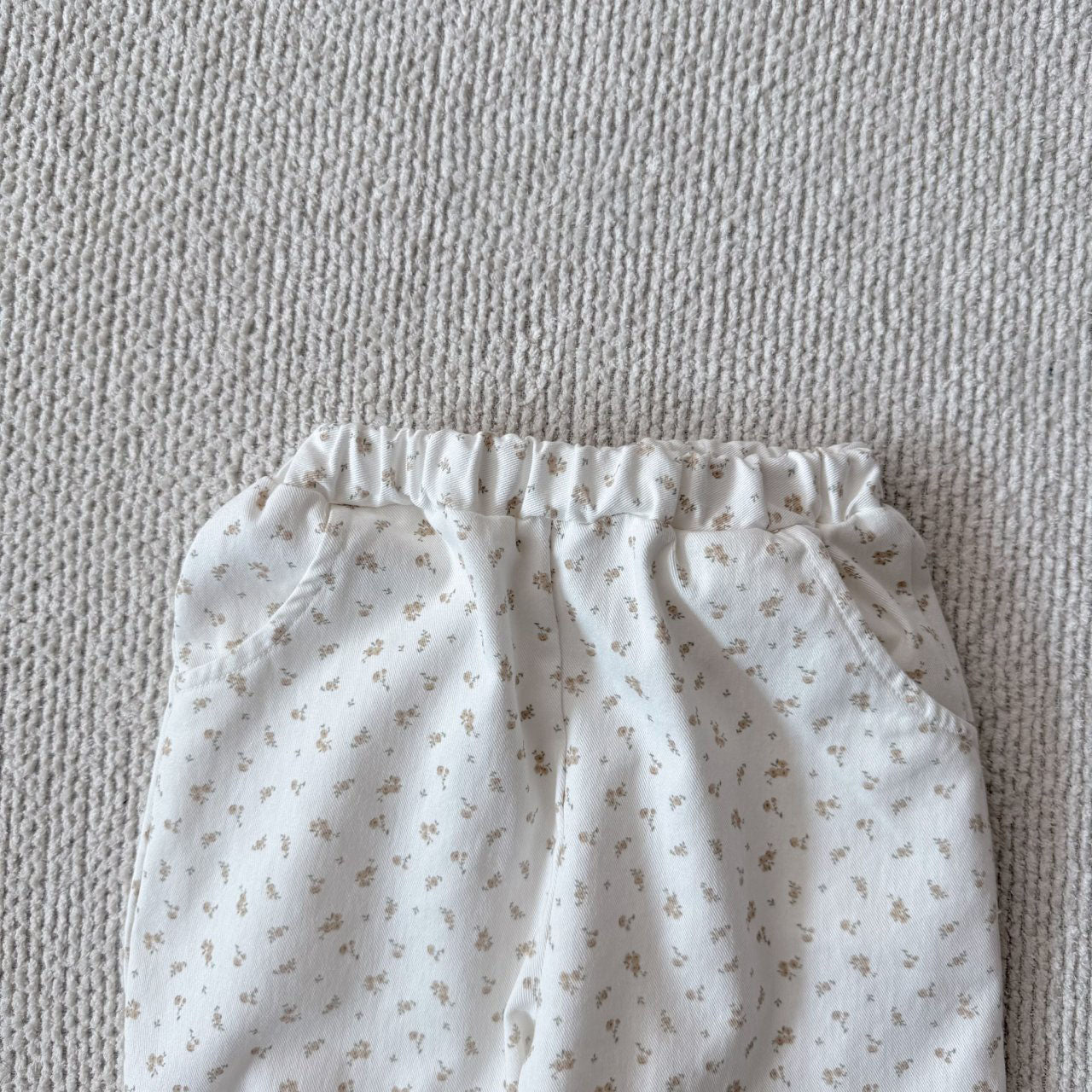 Baby Bella F25 Floral Frill Pants (6m-3y) - Ivory - AT NOON STORE