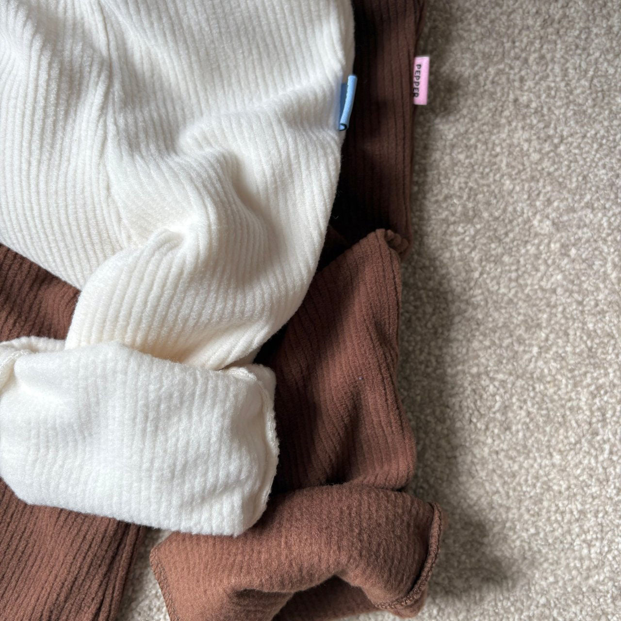 Toddler W25 Ribbed Flare Pants (1-7y) - 2 Colors