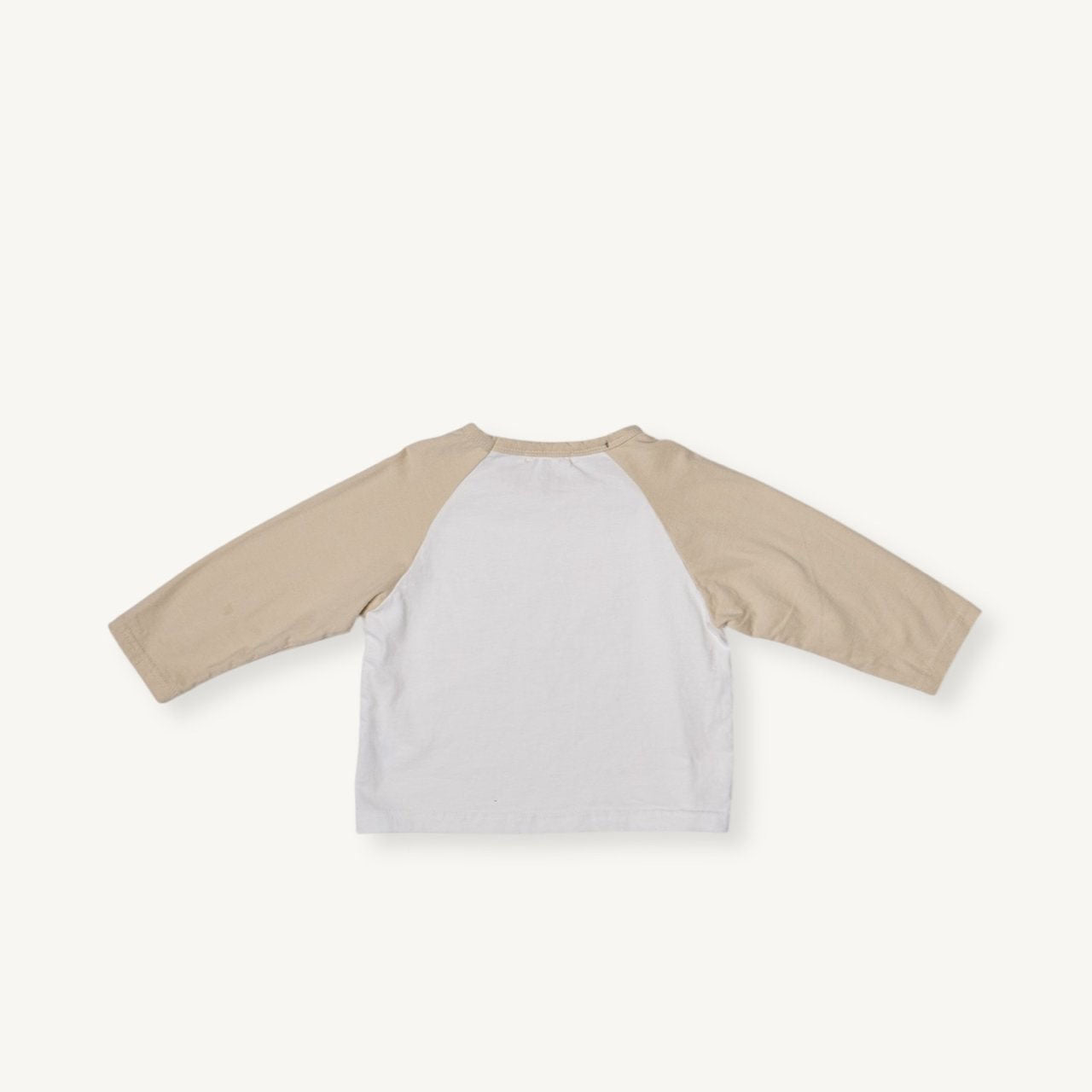 Toddler F25 Brushed Cotton Raglan Long Sleeve Top (2-8y) - 2 Colors - AT NOON STORE