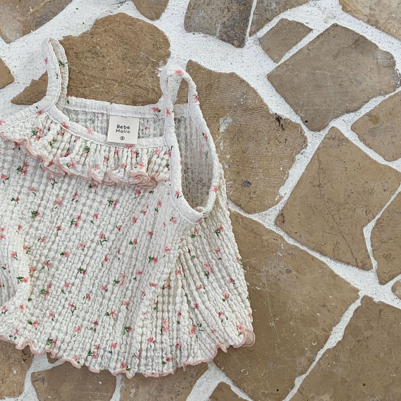 Baby BH Frill Trim Sleeveless Top (3-18m) - 2 Colors - AT NOON STORE