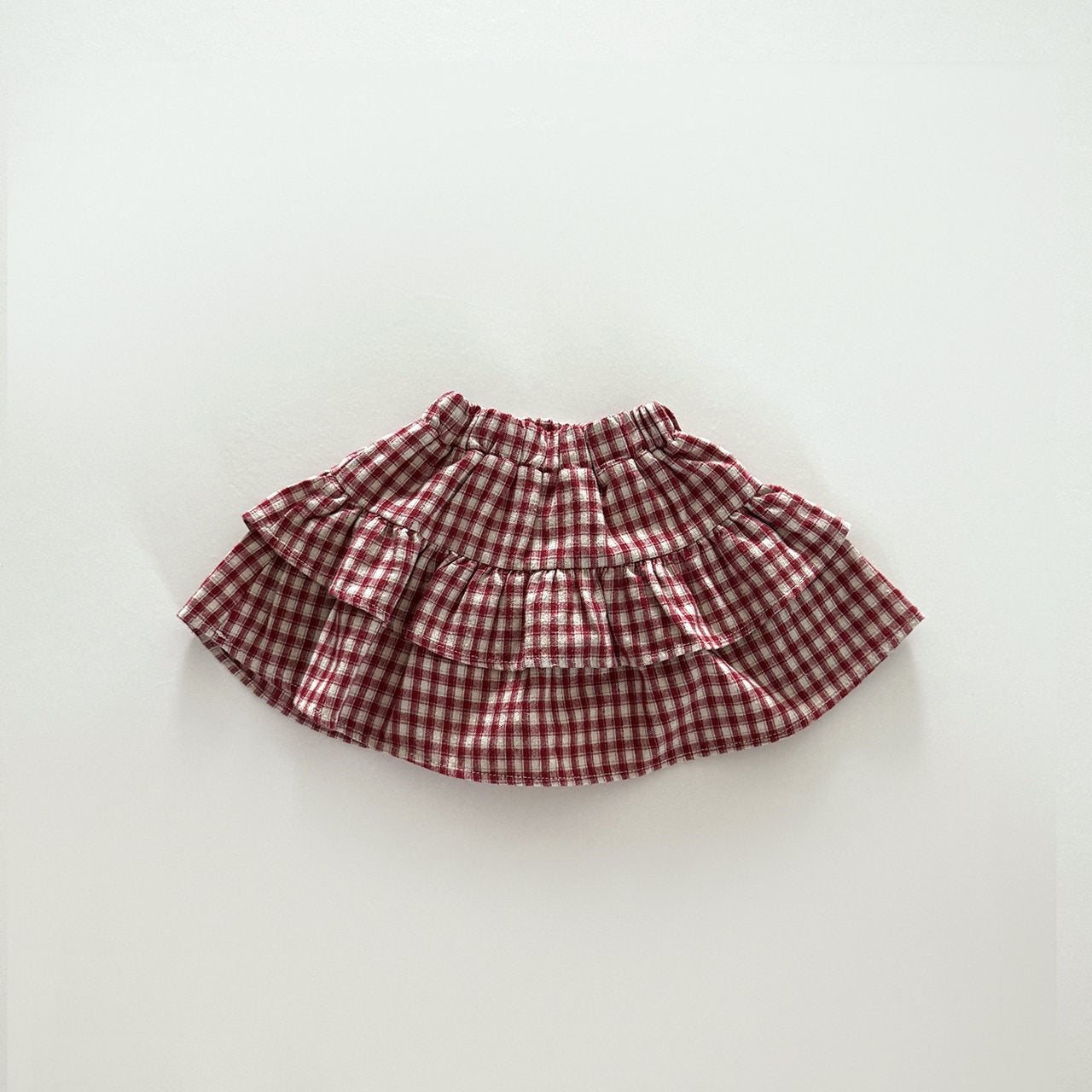 Toddler F25 Plaid Frill Skort (12m-7y) - 2 Colors - AT NOON STORE