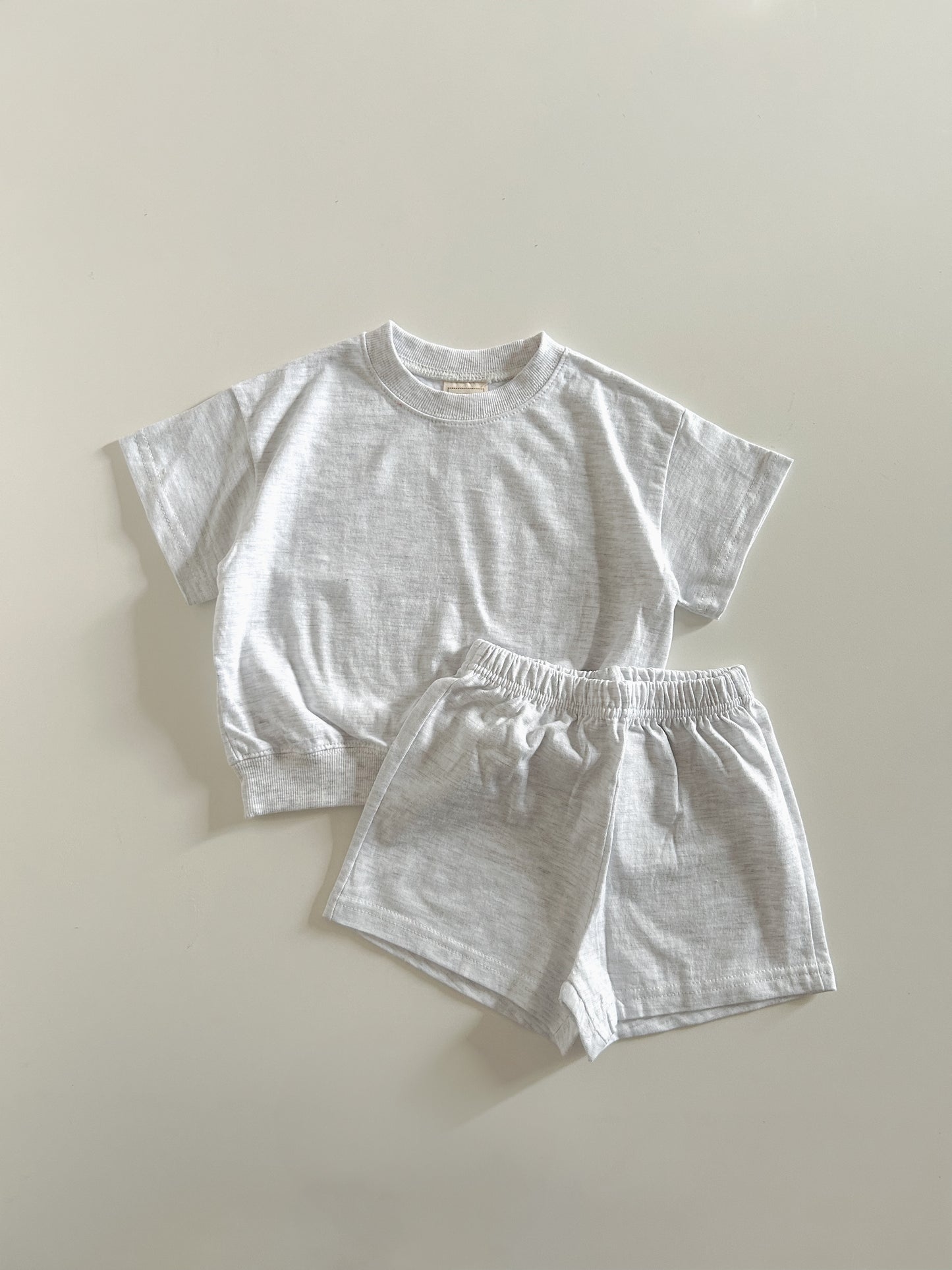 Kids Soy SS25 Basic Short Sleeve Top and Shorts Set (1-9y) - 6 Colors - AT NOON STORE