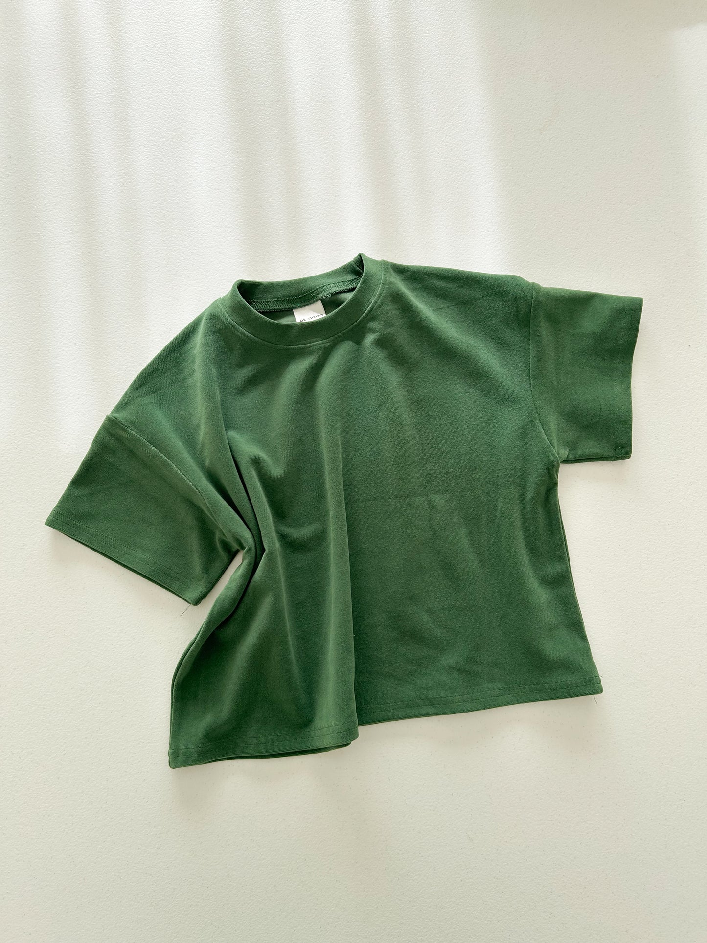 Toddler F25 Velvet Short Sleeve Loose Fit Top (2-7y) - 3 Colors