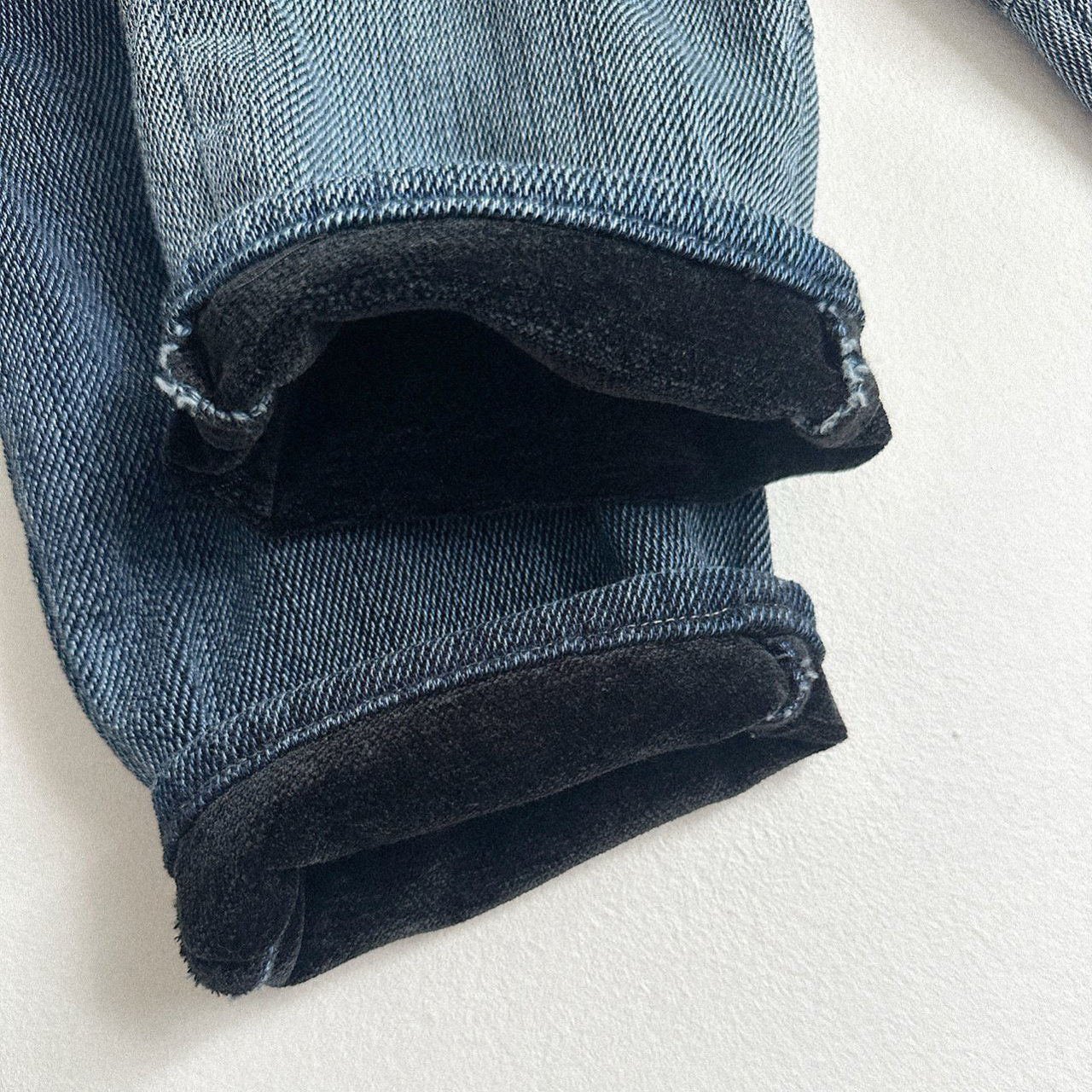 Toddler W25 Stitch Detail Warm and Comfy Denim Pants (10m-4y) - 2 Colors - AT NOON STORE
