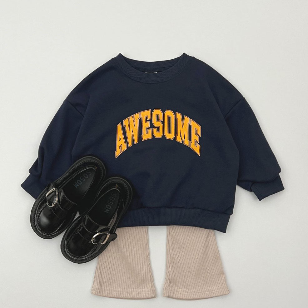 Kids F25 AWESOME Sweatshirt (2-7y) - 3 Colors - AT NOON STORE
