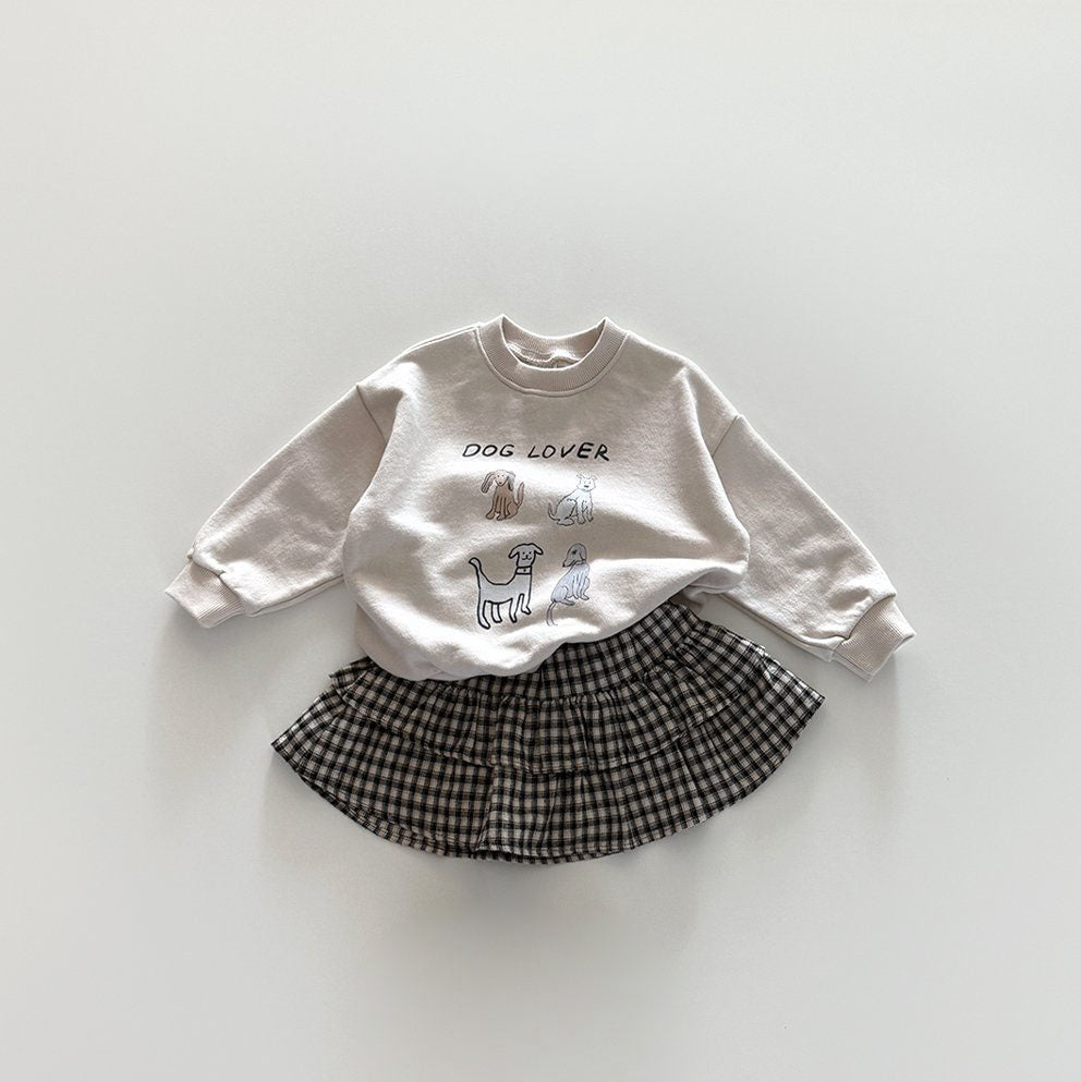 Toddler F25 Plaid Frill Skort (12m-7y) - 2 Colors - AT NOON STORE