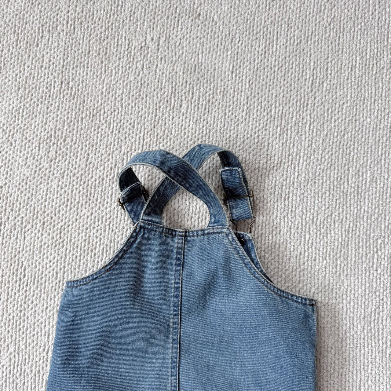 Baby Bella F25 Denim Overalls (6m-3y) - Denim