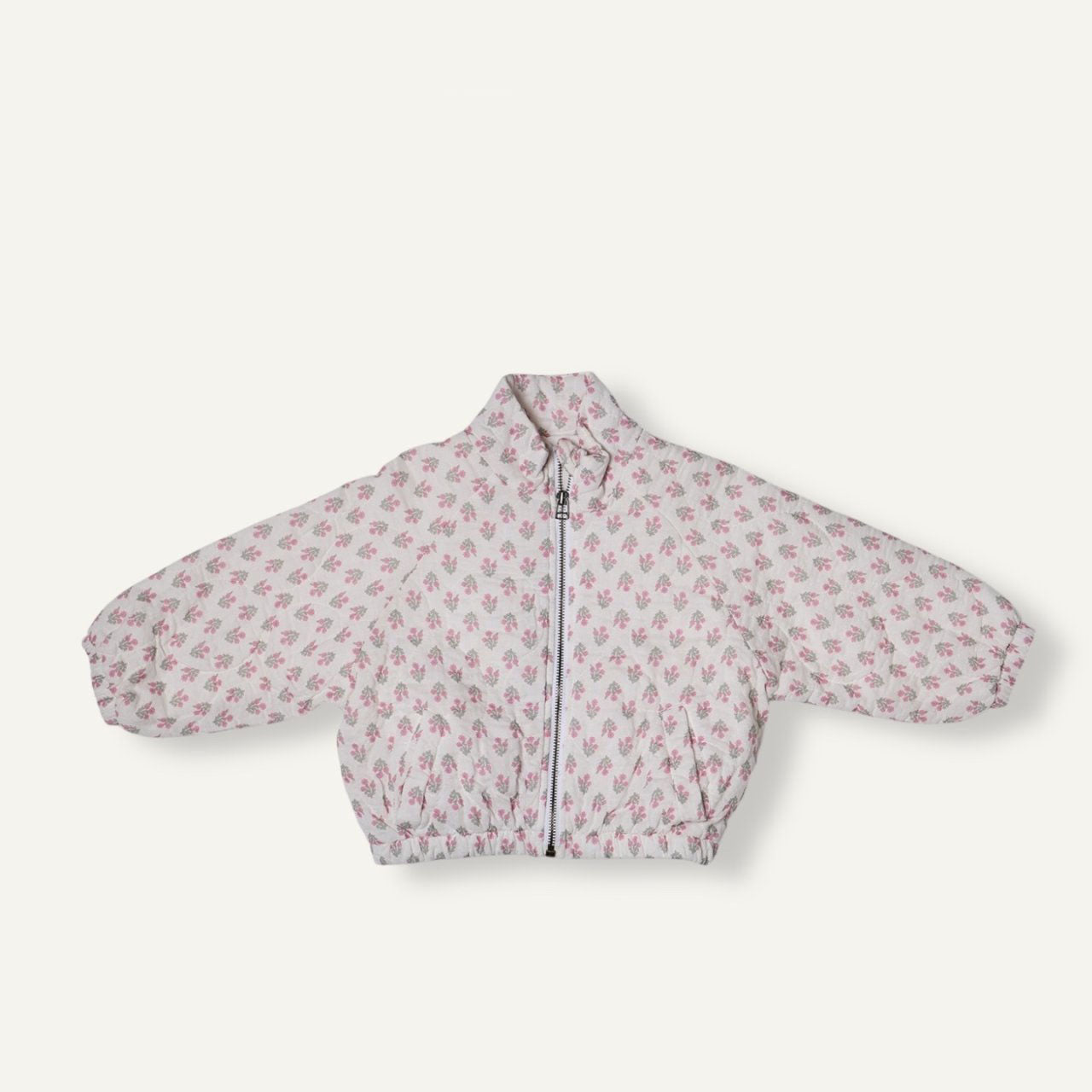 Toddler F25 Floral Padded Bomber Jacket (2-8y) - 2 Colors - AT NOON STORE