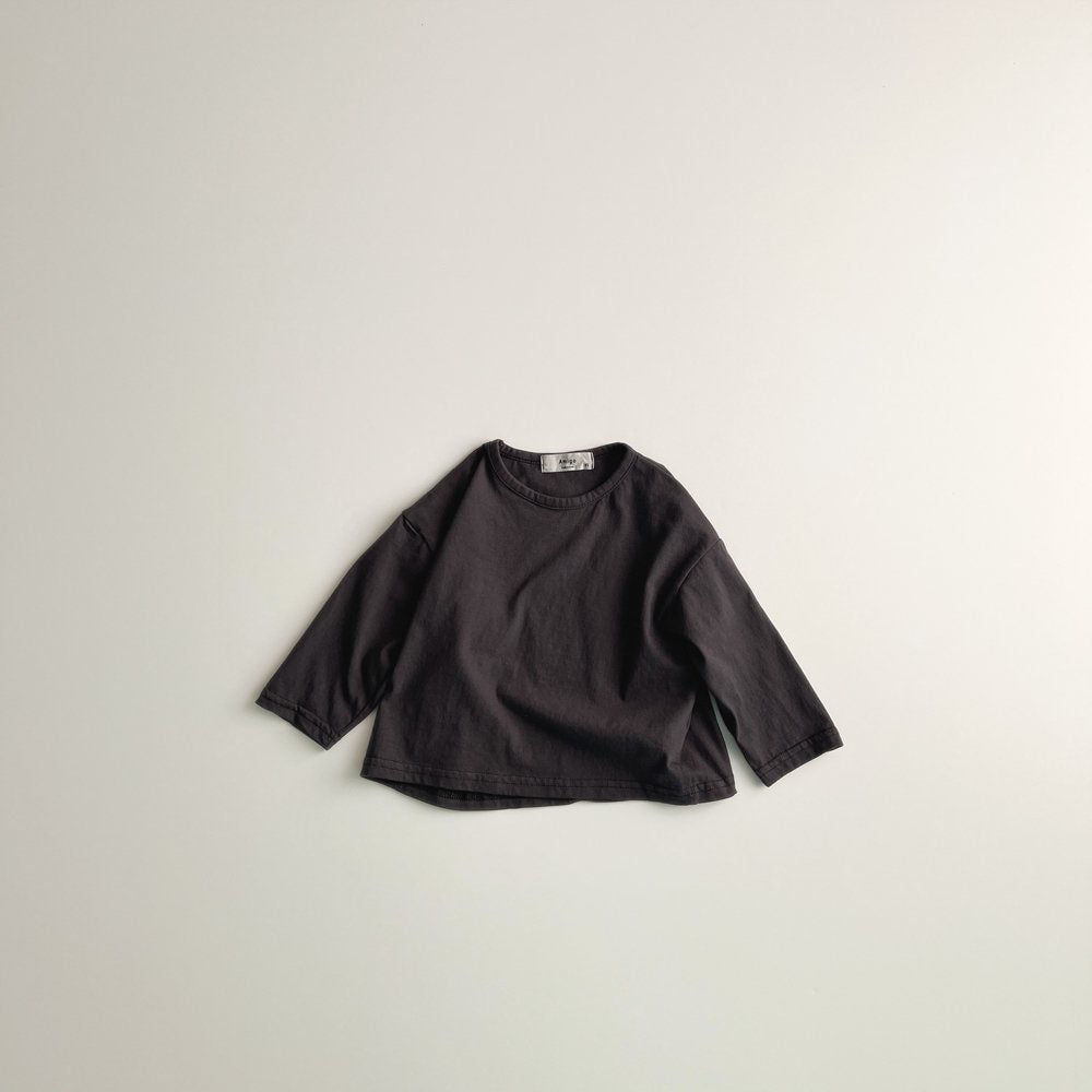Toddler F25 Long Sleeve Basic Top (1-6y) - 5 Colors - AT NOON STORE