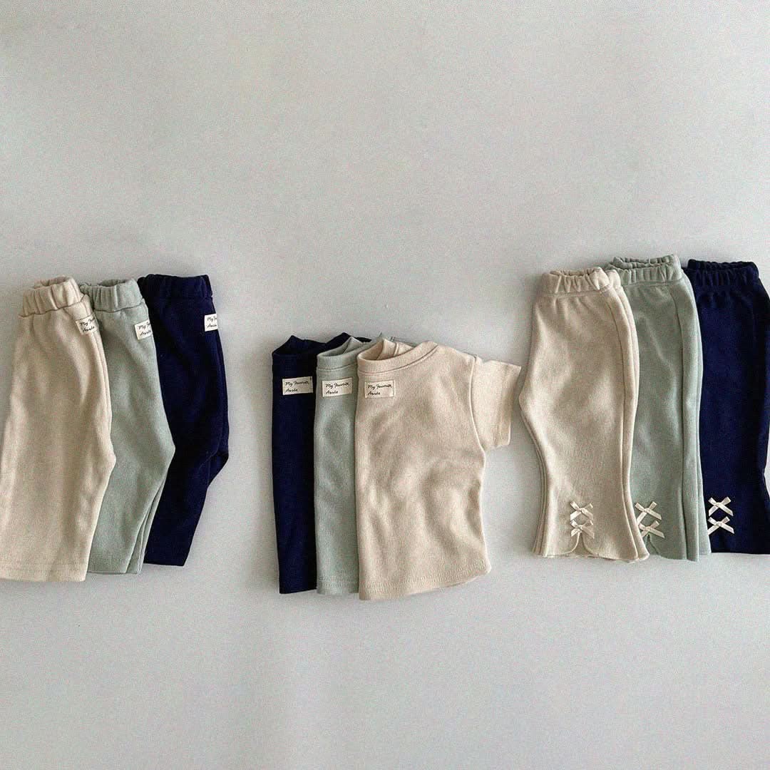 Baby/Toddler Aosta S25 Straight Leg Knit Pants (3m-5y)- 3 Colors - AT NOON STORE