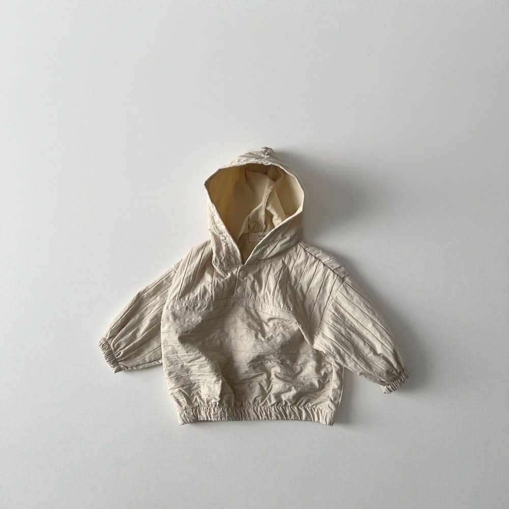 Toddler Button Anorak Hoodie (1-6y) - 3 Colors - AT NOON STORE
