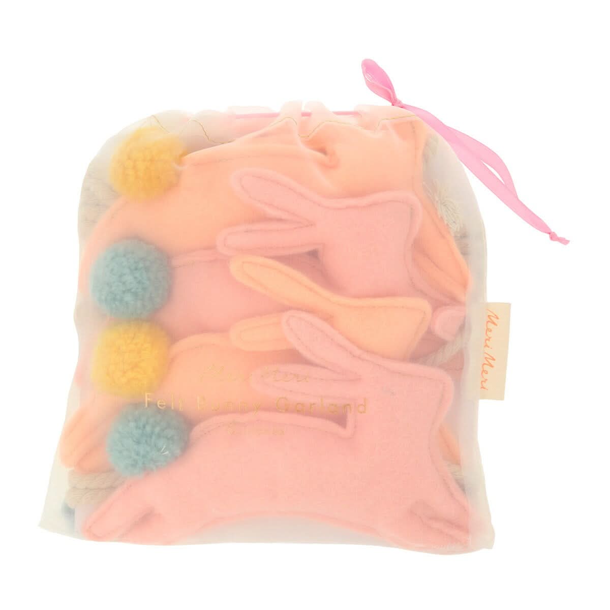 MeriMeri Felt Bunny Garland - AT NOON STORE