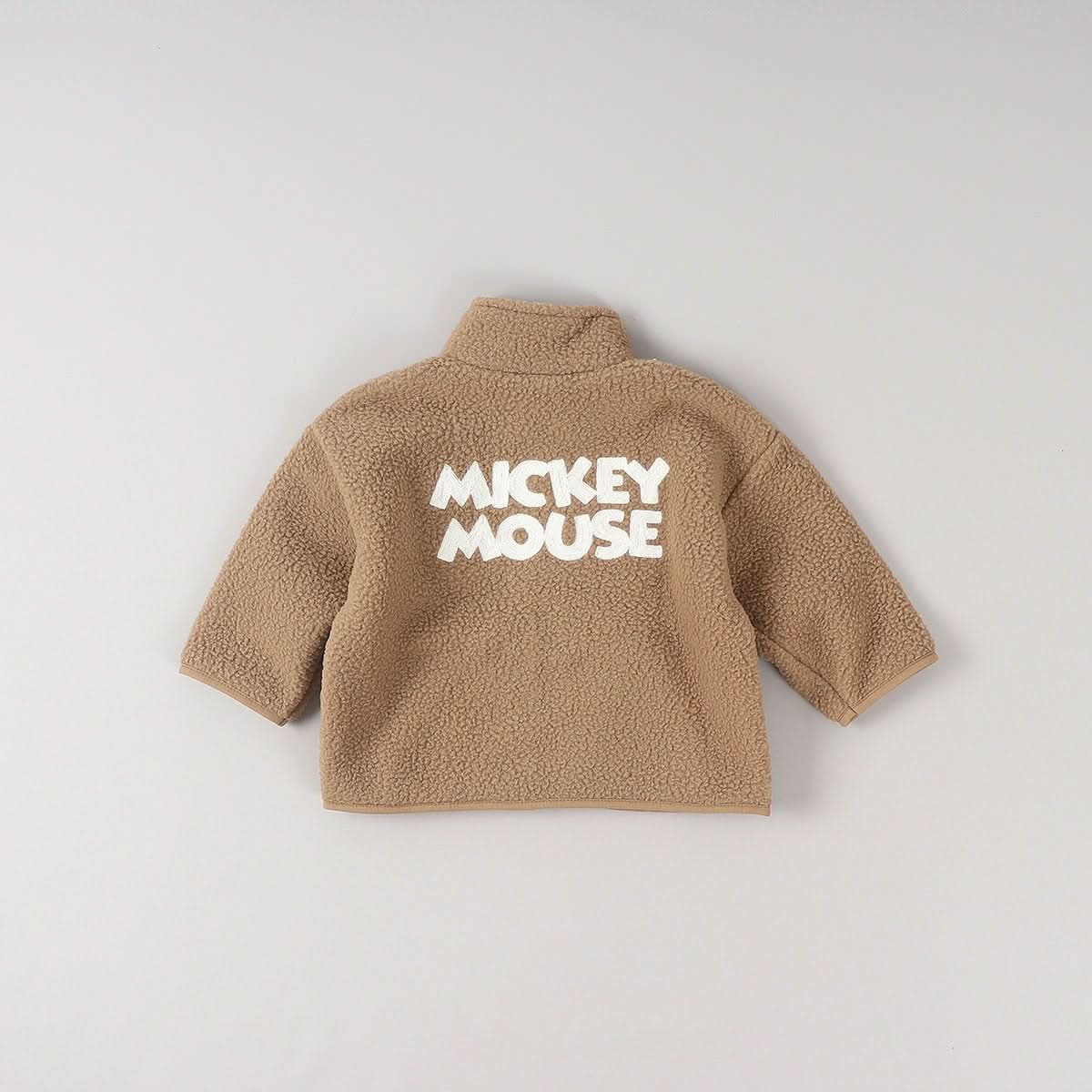 Toddler Disney Mickey Embroidery Fleece Zip-up Jacket (2-8y) - 6 Colors - AT NOON STORE