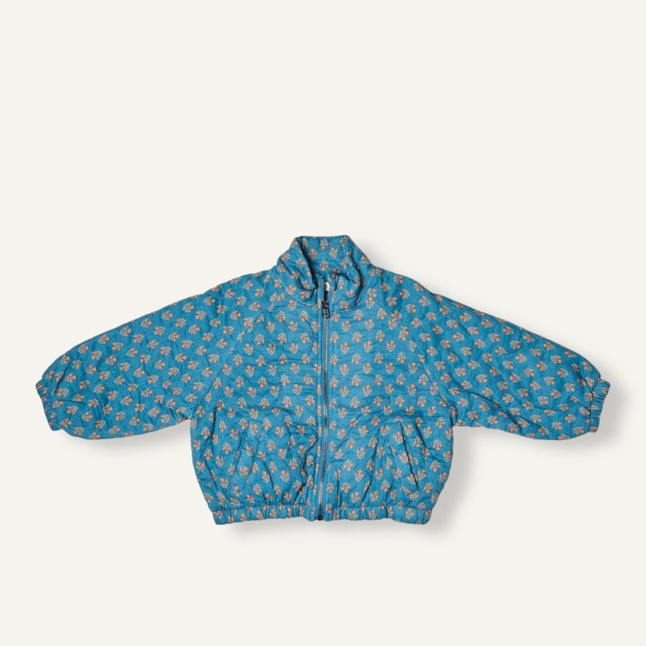 Toddler F25 Floral Padded Bomber Jacket (2-8y) - 2 Colors - AT NOON STORE