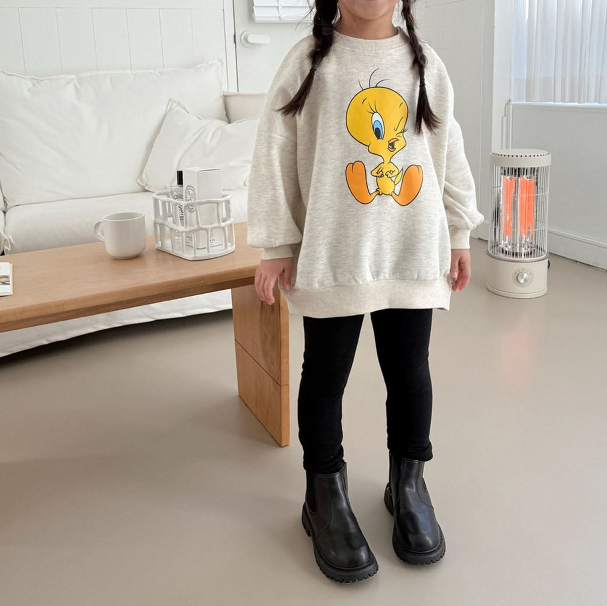 Toddler Tweety Print Sweatshirt (2-7y) - 2 Colors - AT NOON STORE
