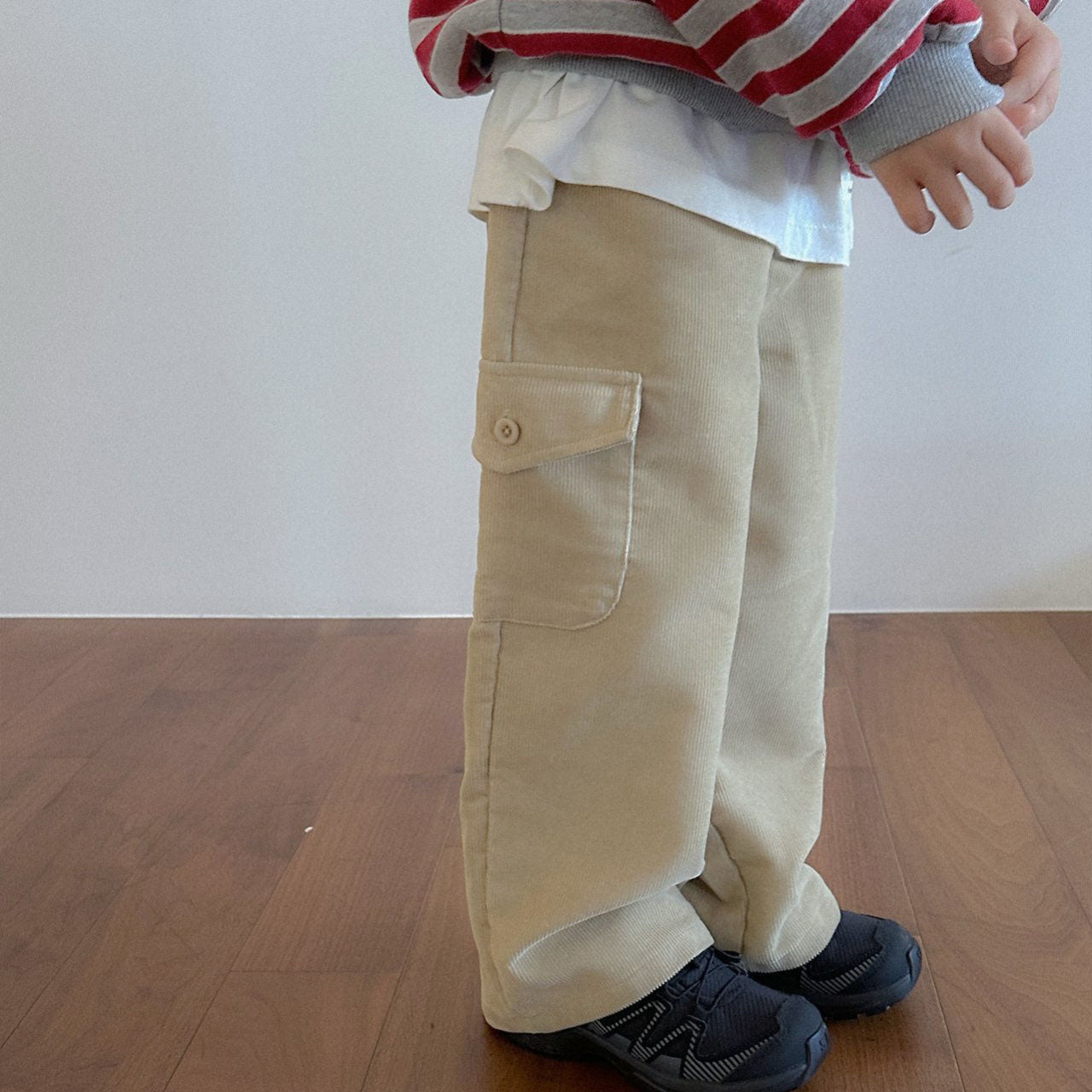 Toddler W25 Corduroy Cargo Pants (2-7y) - 2 Colors