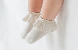 Baby Toddler Clara Lace Socks (0-4T) - 2 Colors