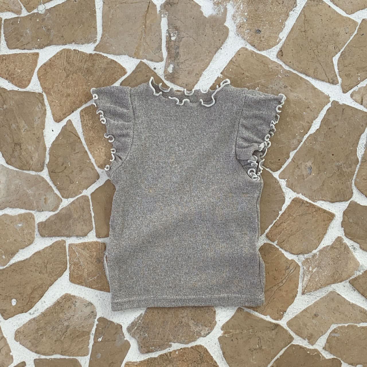 Baby BH Lettuce-Edge Top (3-18m) - 3 Colors - AT NOON STORE