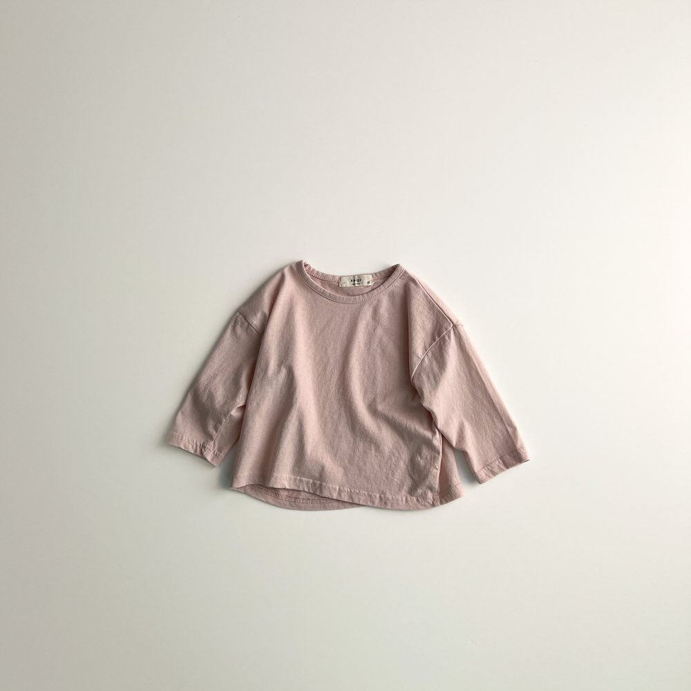 Toddler F25 Long Sleeve Basic Top (1-6y) - 5 Colors - AT NOON STORE
