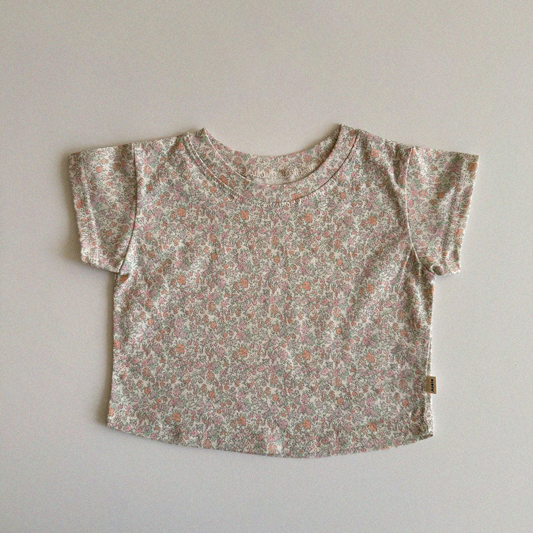 Baby/Toddler Aosta SS25 Cotton Basic Tee  (3m-5y)- 5 Colors - AT NOON STORE
