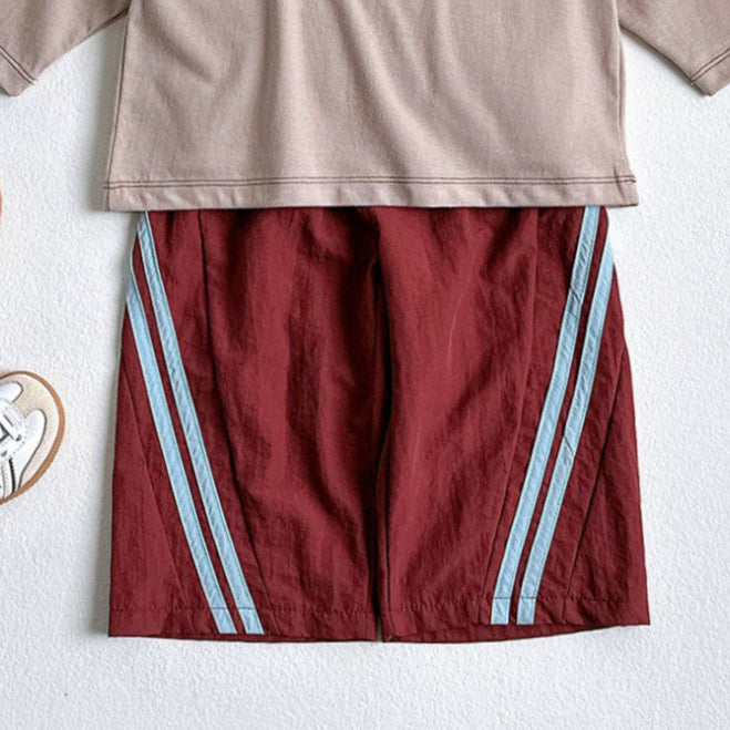 Toddler F25 Diagonal Tape Track Pants (1-6y) - 3 Colors - AT NOON STORE