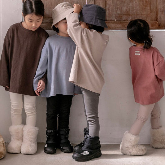 Toddler W25 Crewneck Long Sleeve Top (2-7y) - 4 Colors